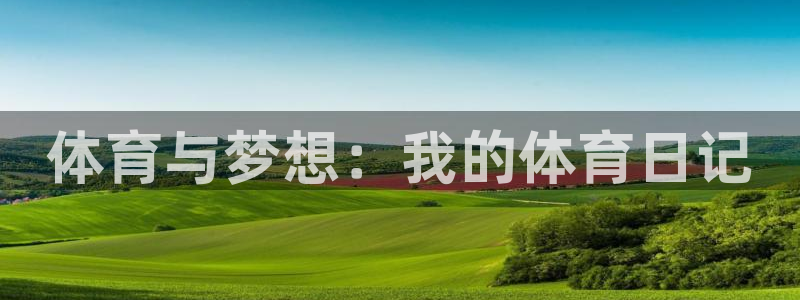 678体育app：体育与梦想：我的体育日记